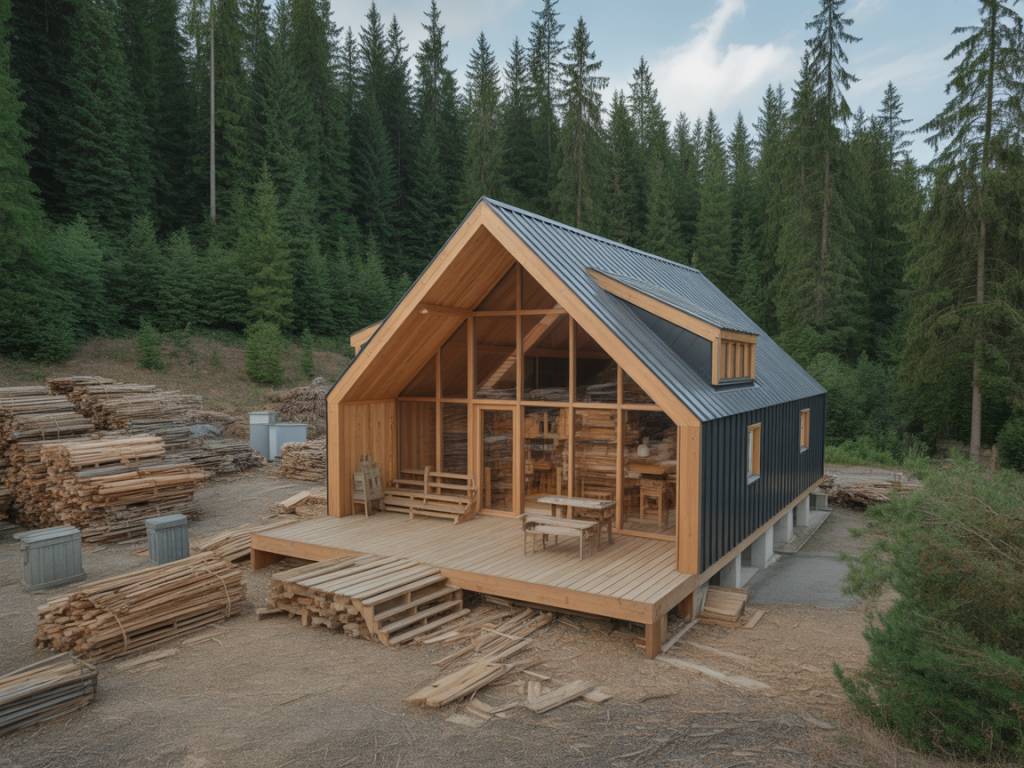 Comment exploiter le bois issu de la récupération pour des constructions durables