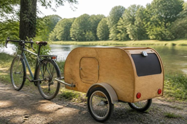 Fabriquer caravane velo en bois : guide pratique pour construire une remorque légère et écologique