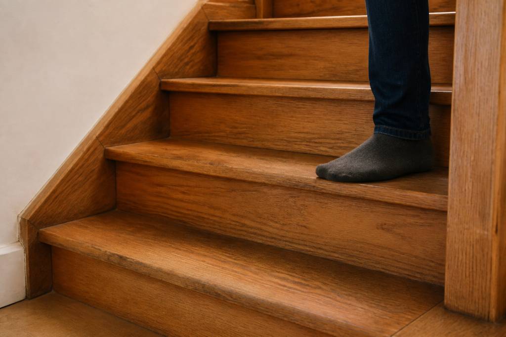 Escalier bois grince : causes, solutions et réparations efficaces