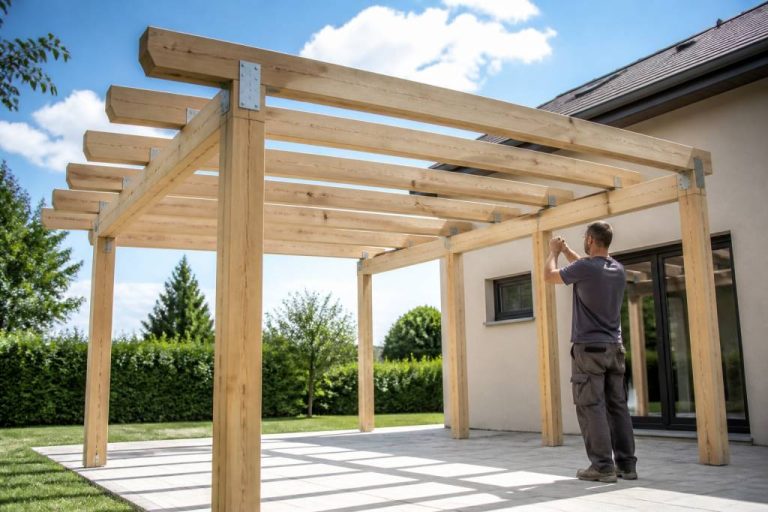Calcul section bois pergola : comment dimensionner une structure solide