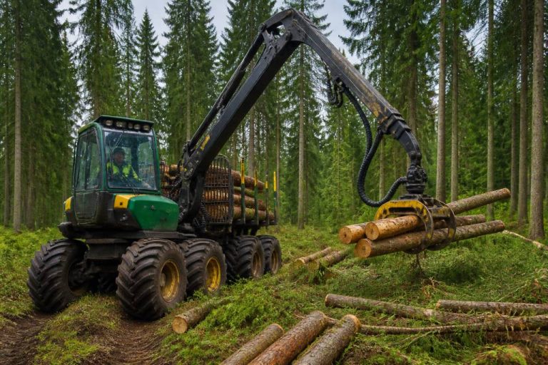Conducteur d engins forestier : métier, compétences et débouchés dans la forêt
