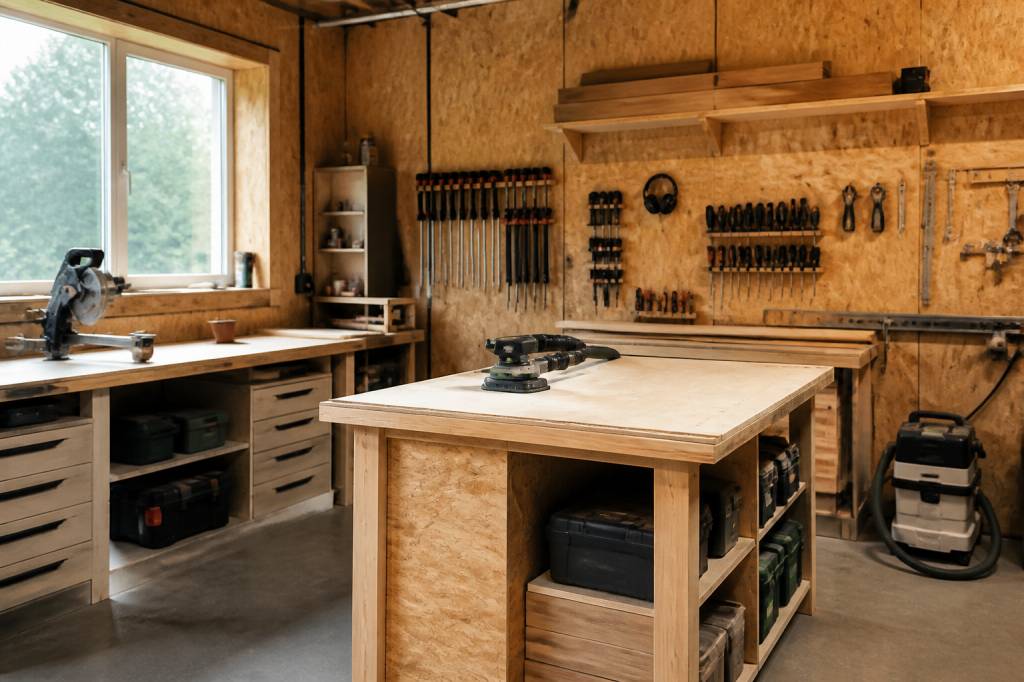 Aménagement atelier osb : idées, conseils et astuces pour un espace de travail fonctionnel