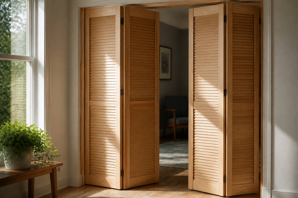 Comment fabriquer volet intérieur pliant : guide pratique en bois_久久爱