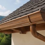 Gouttière en bois : avantages, installation et entretien pour une toiture durable
