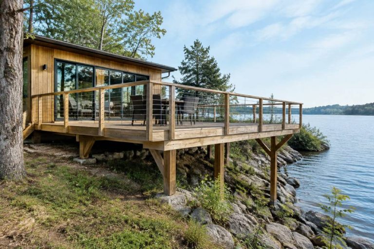 Plateforme en bois sur pilotis : conseils, matériaux et étapes de construction