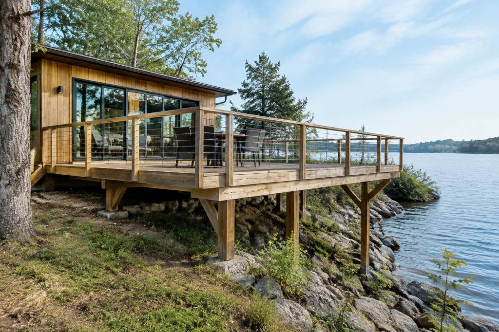 Plateforme en bois sur pilotis : conseils, matériaux et étapes de construction