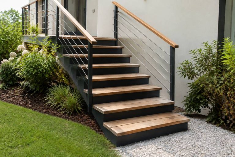 Quelle hauteur de marche extérieur choisir pour un escalier confortable et sécurisé ?