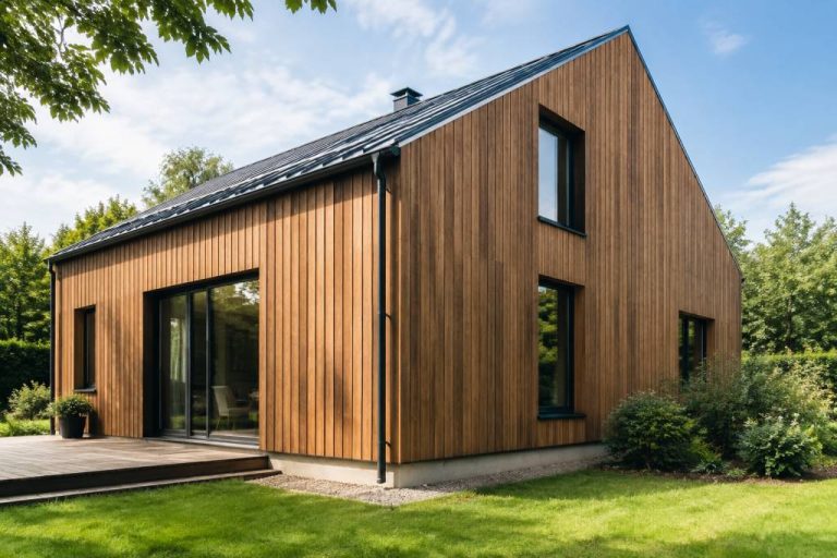 Maison bardage bois vertical : guide de choix, pose et entretien