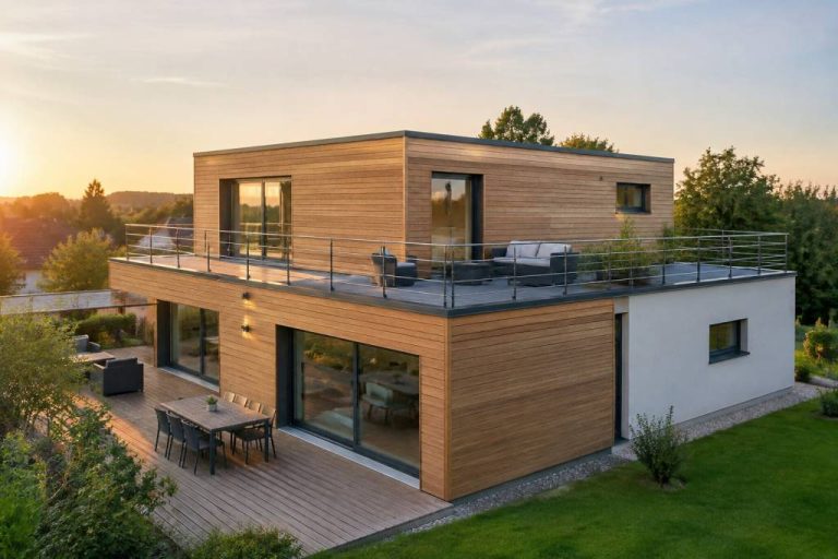 Ossature bois et toit terrasse : principes, avantages et points de vigilance