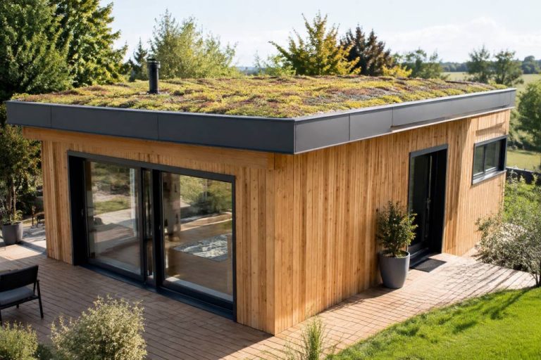 Comment concevoir un toit terrasse sur ossature bois durable et performant ?
