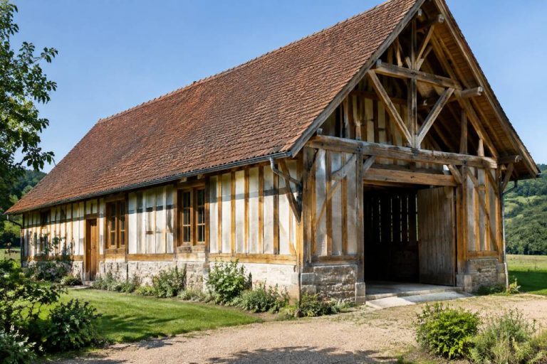 Ferme traditionnelle bois : caractéristiques, avantages et prix d’une charpente authentique