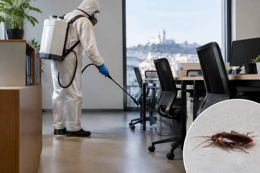 Désinsectisation contre les cafards à Lyon : quelles solutions pour les bureaux